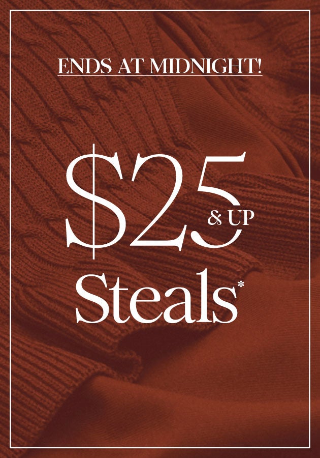 Extended - $25 & Up Steals